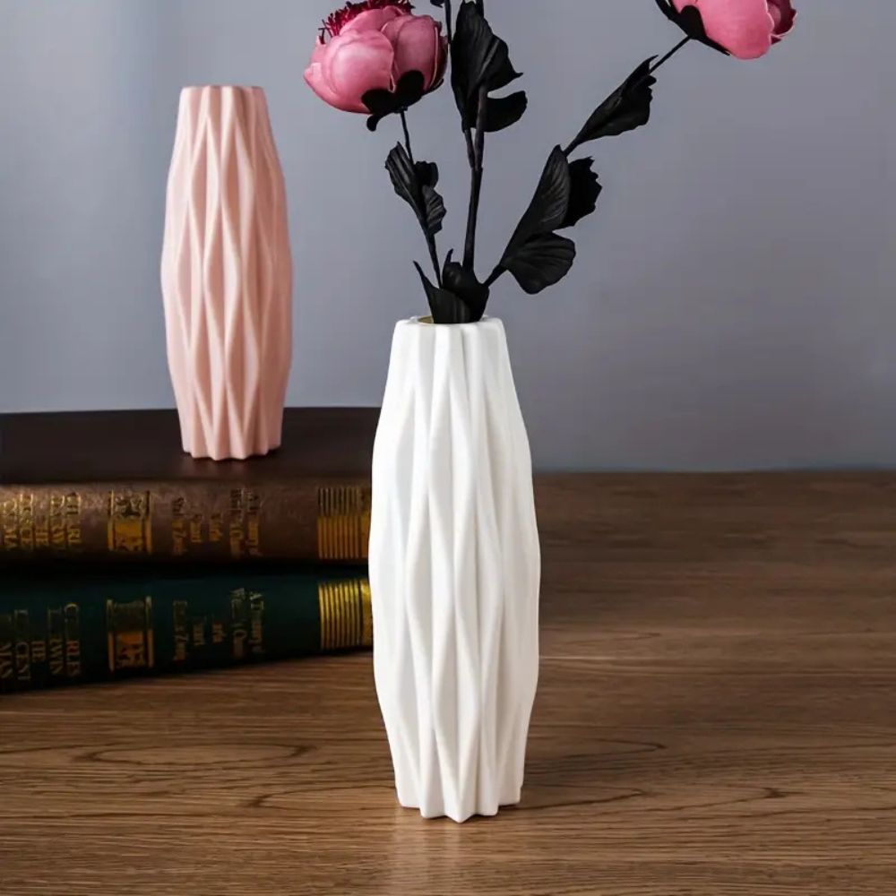 Hollow Fold Art Vase — lifestyle shot