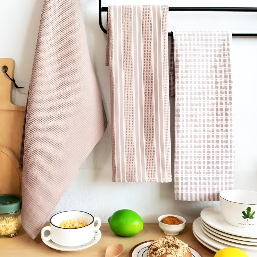 Home Essentials Kitchen Tea Towels Set — lifestyle shot