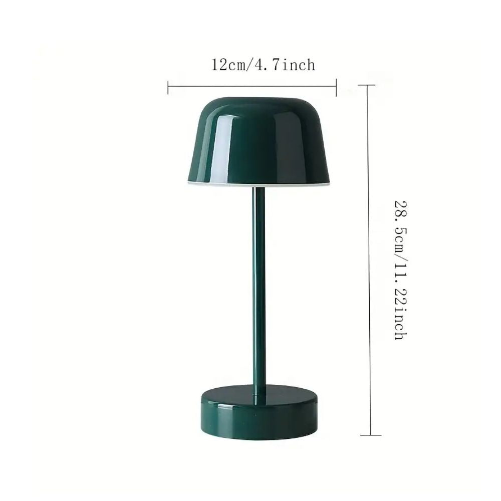 Lustra L-Shaped LED Mushroom Lamp — size and scale reference