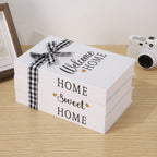 Inspiré Rustic Book Stack Home Shelf Decor — product in use