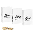 Inspiré Rustic Book Stack Home Shelf Decor — lifestyle shot