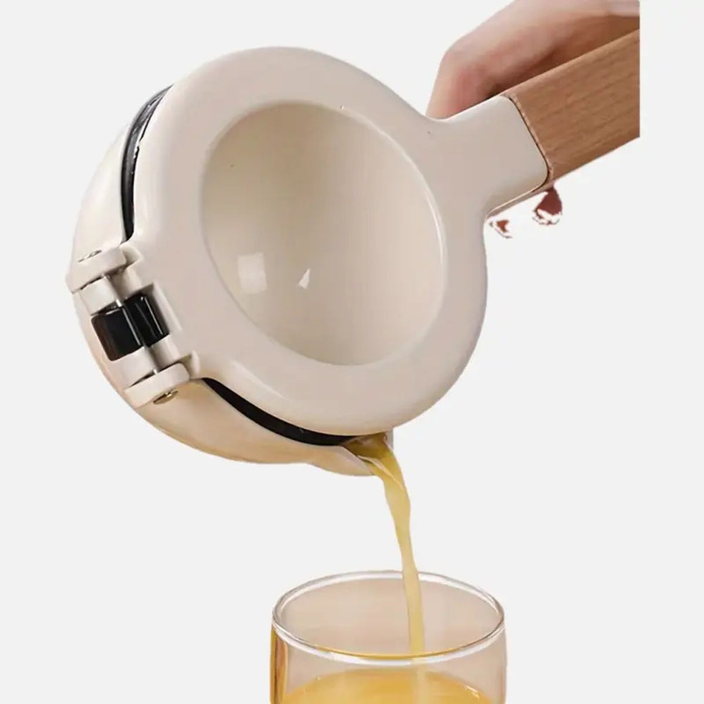Elegant Stainless Steel Manual Lemon Squeezer — main product photo
