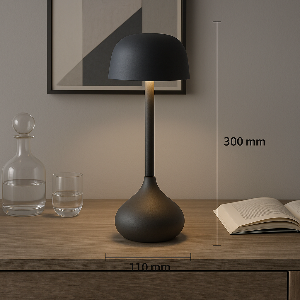 Luna Glow Desk Lamp — alternate angle view
