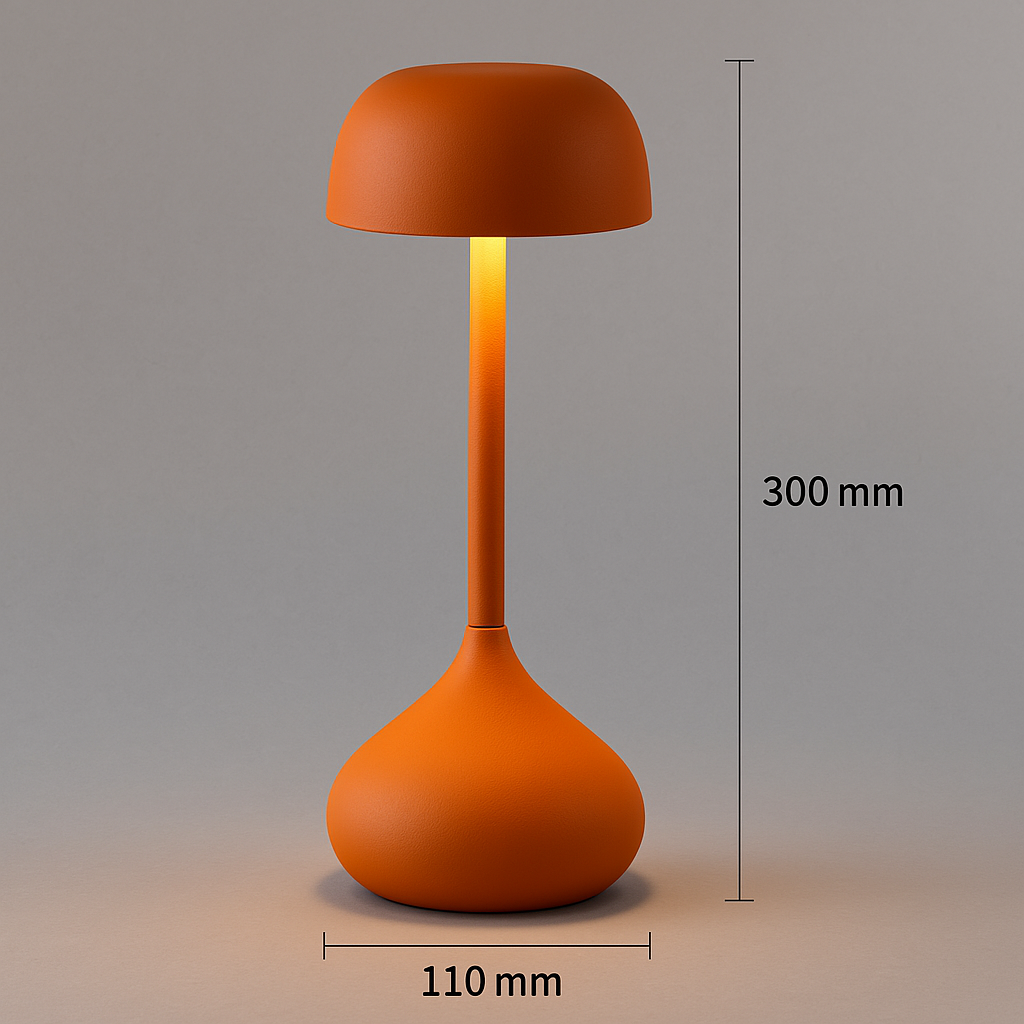 Luna Glow Desk Lamp — product in use