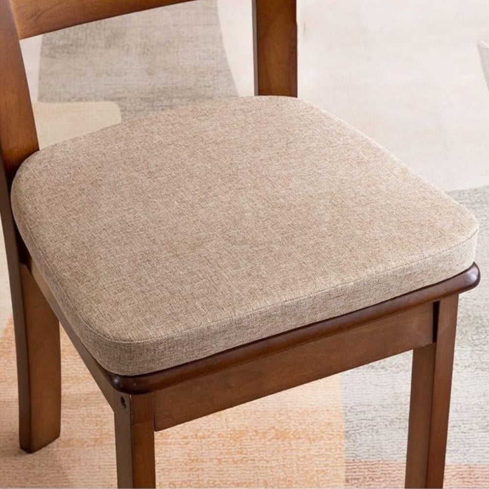 Lunari Tufted Chair Cushion — alternate angle view