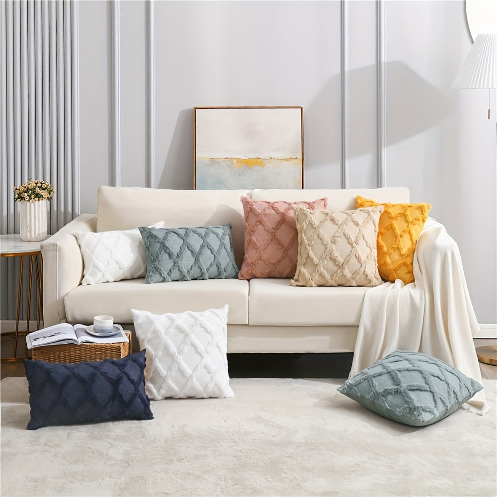 Lunel Velvet Boho Style Pillow Cushion Cover — main product photo
