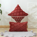 Lunel Velvet Boho Style Pillow Cushion Cover — material texture close-up