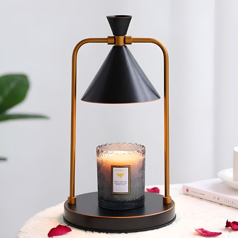 Melté Candle Warmer Lamp — material texture close-up
