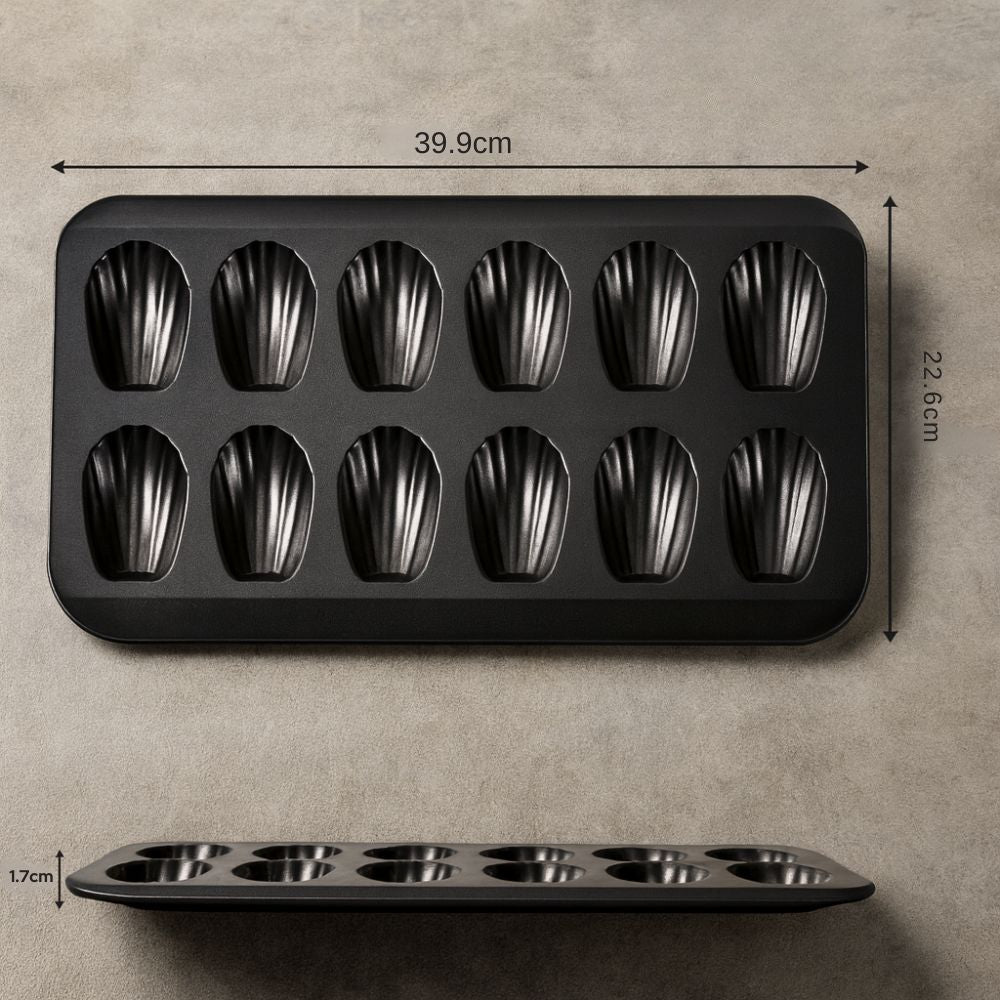 Mini Bake Shell Cake Mould Tray Pan — product feature detail