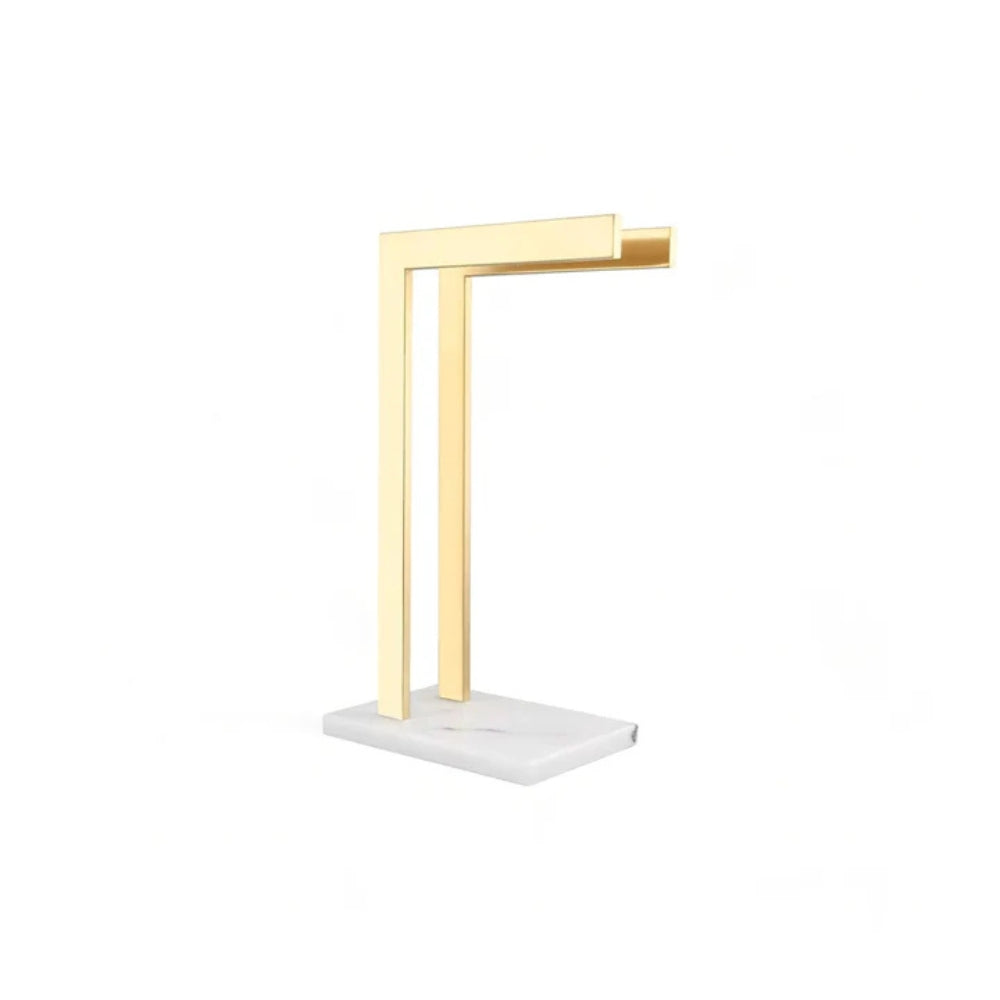 Minimalist Bathroom Vanity Double Towel Rack — additional view