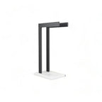 Minimalist Bathroom Vanity Double Towel Rack — alternate angle view