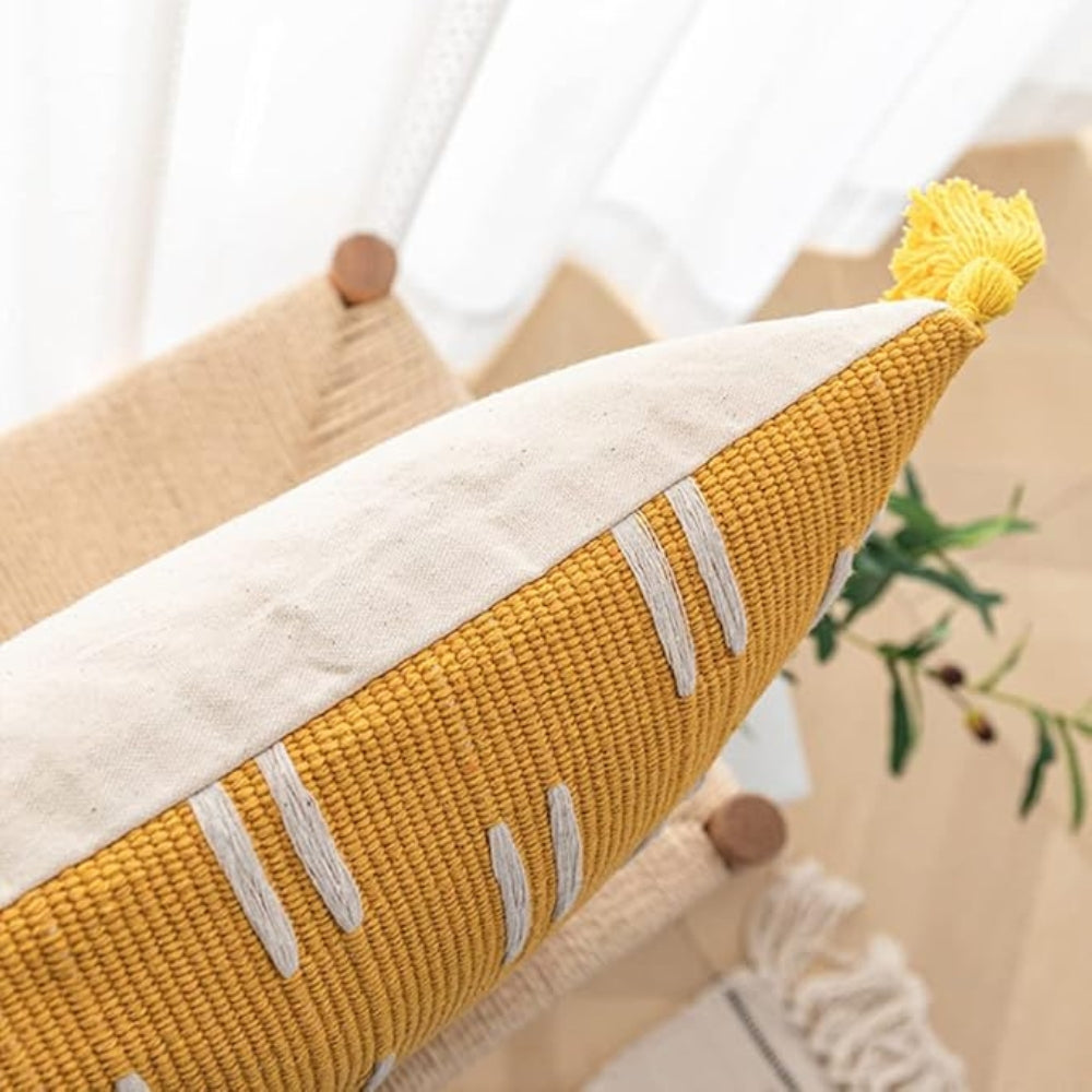 Mirelle Dash Weave Cushion Cover — size and scale reference