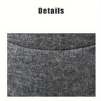 Oxford Fold Felt Laundry Basket — product close-up