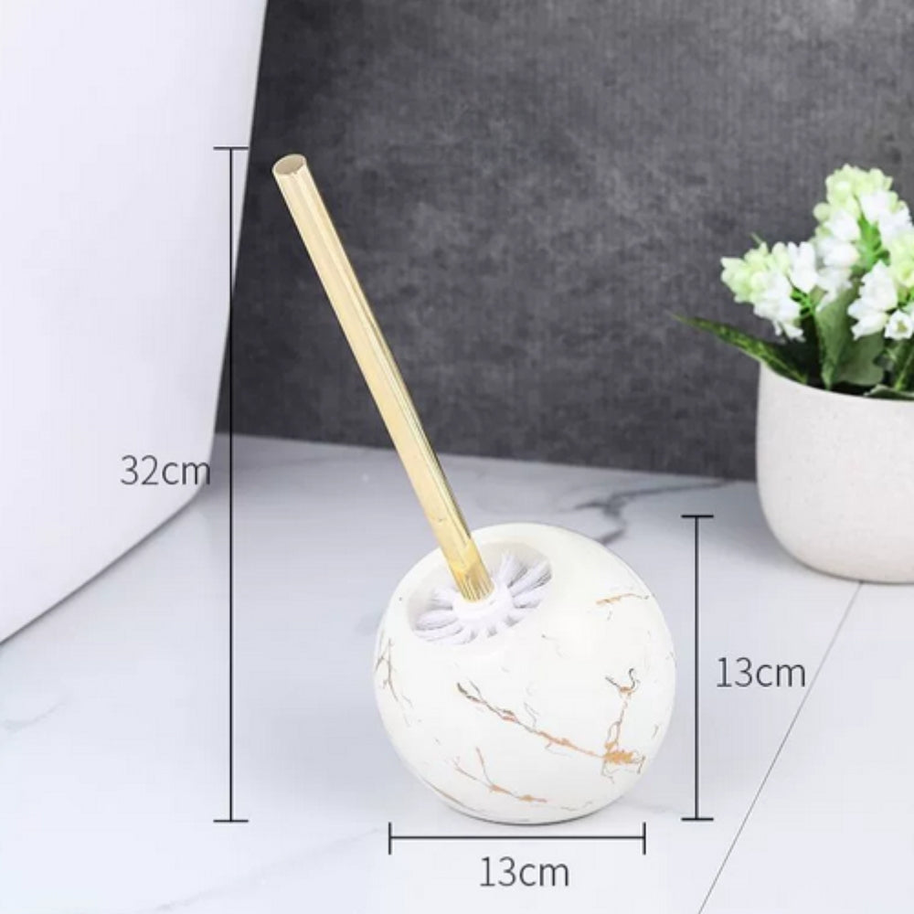 Nordic Creative Ceramic Toilet Brush — alternate angle view