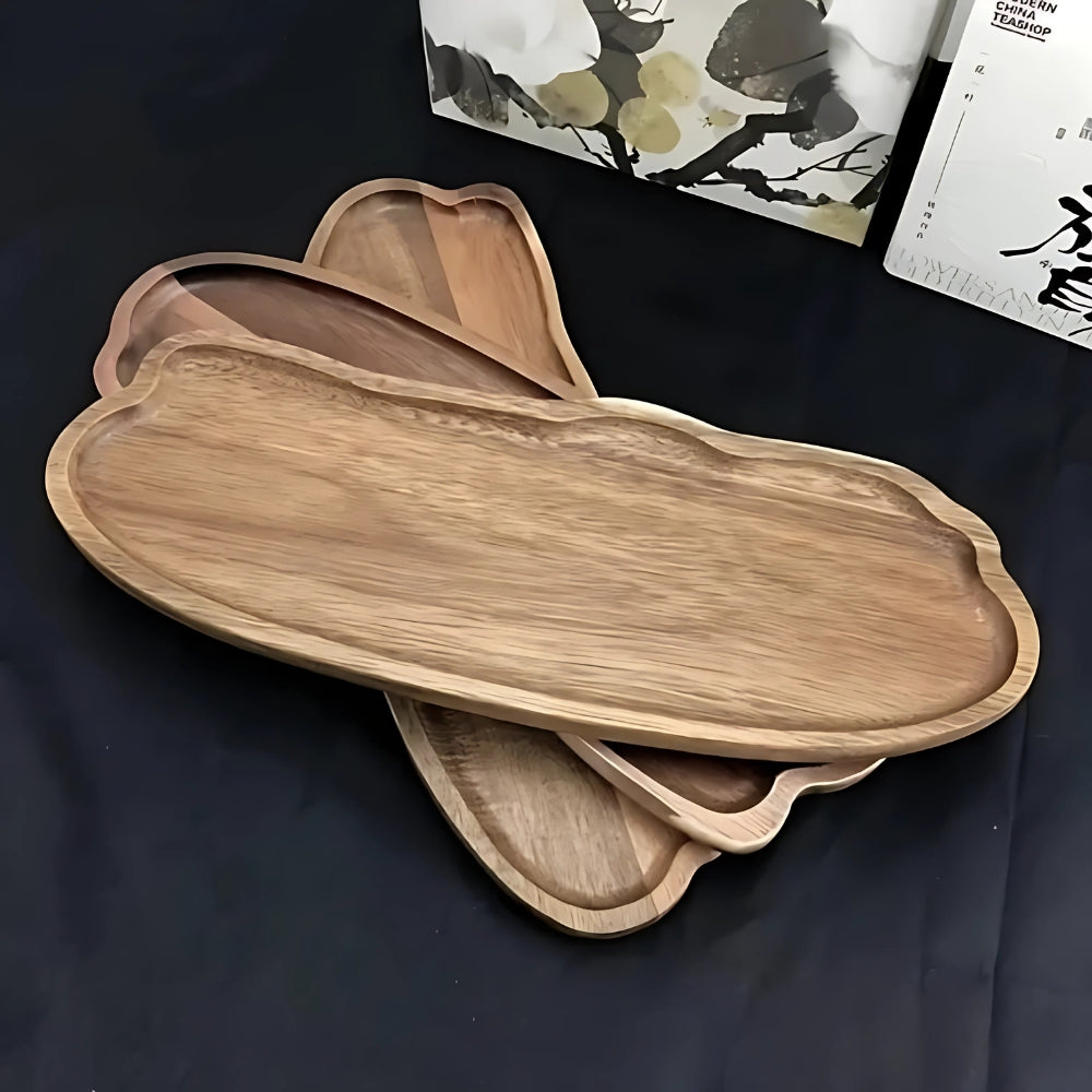Oren Classic Wooden Serving Tray — lifestyle shot
