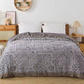 Ornate Blossom Cotton Blanket — product in use