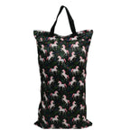 Reusable Cloth Laundry Diaper Storage Bag — main product photo