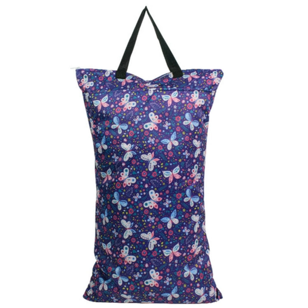 Reusable Cloth Laundry Diaper Storage Bag — product feature detail