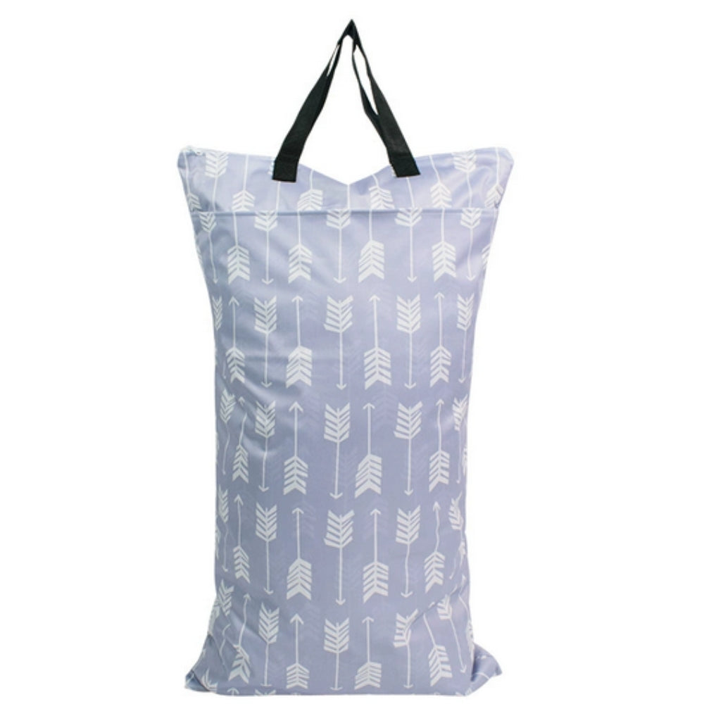 Reusable Cloth Laundry Diaper Storage Bag — alternate angle view