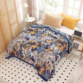 Palmera Tropical Jacquard Blanket Throw — main product photo
