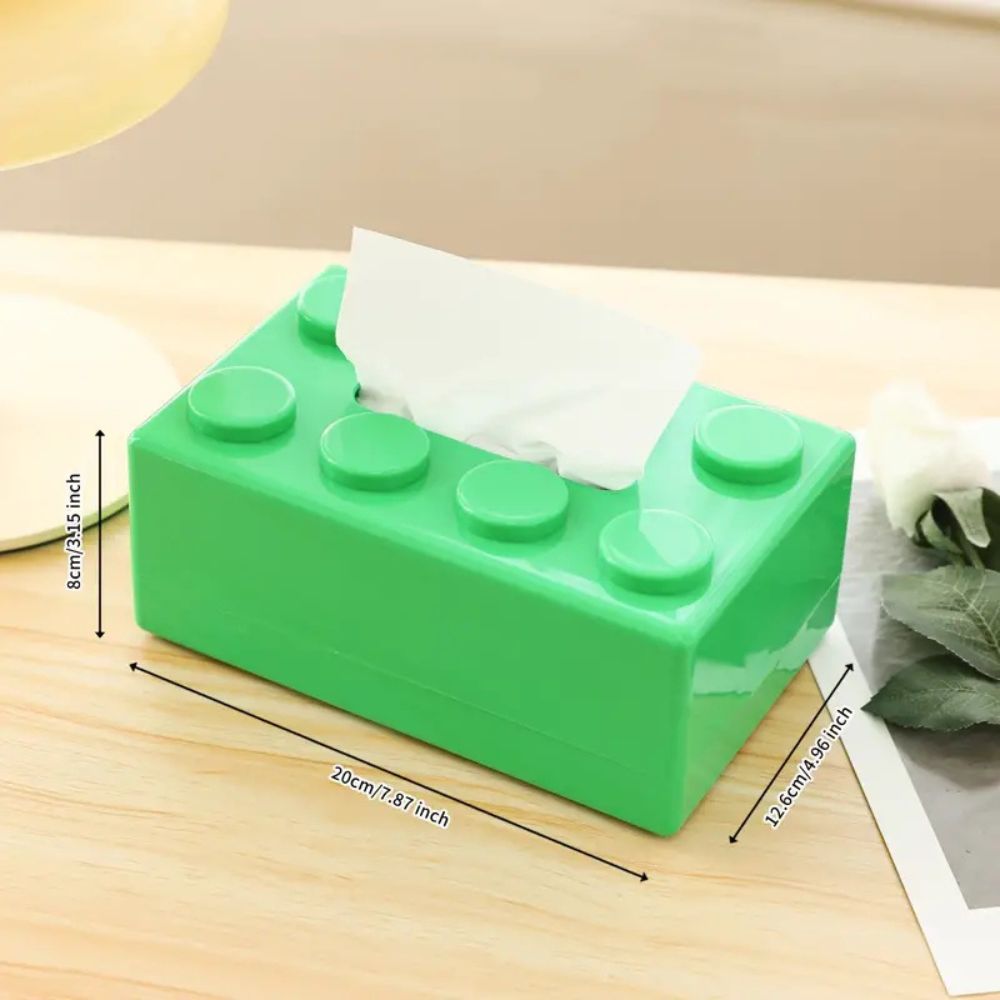 Playful Building Blocks Tissue Holder — additional view
