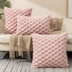 Plush Marshmallow Cushion Cover — product in use