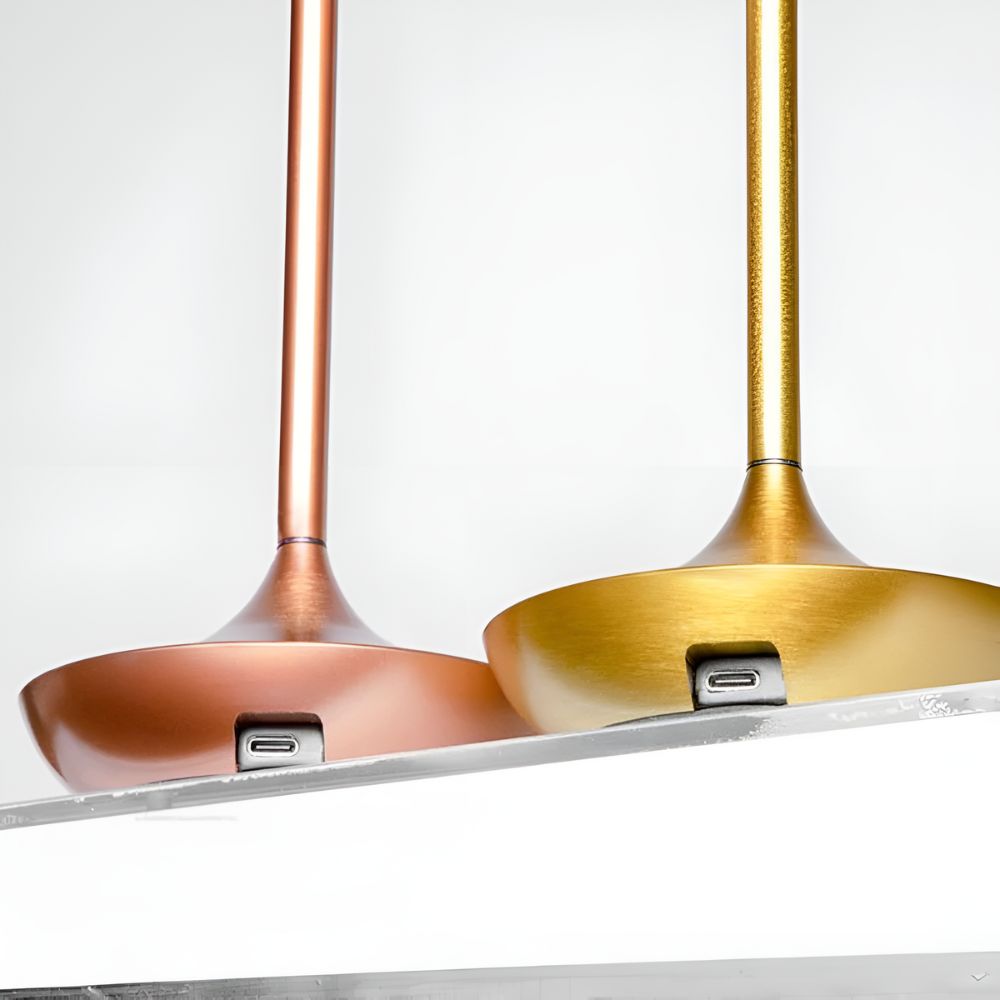 Portable Cylindrical Table Lamp — product close-up