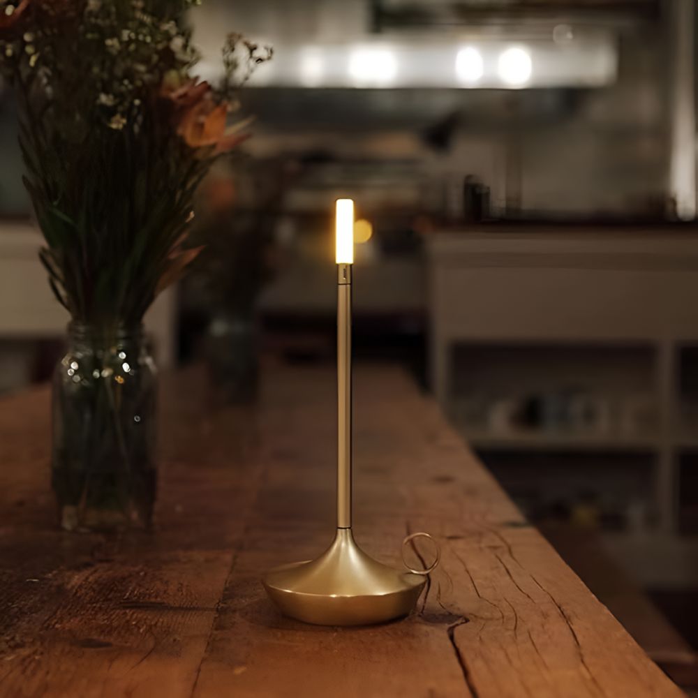 Portable Cylindrical Table Lamp — lifestyle shot