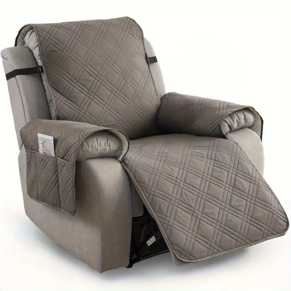 Premium Waterproof Recliner Slipcover — size and scale reference