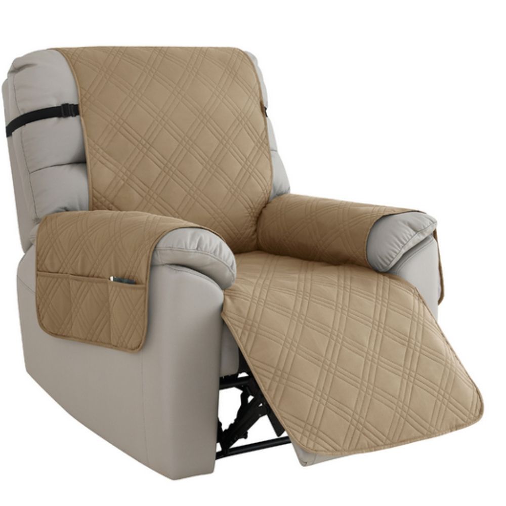 Premium Waterproof Recliner Slipcover — material texture close-up