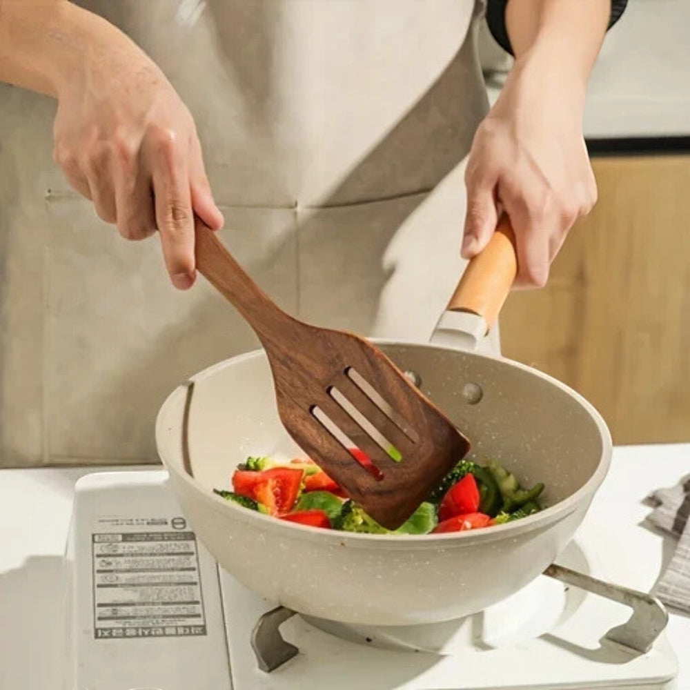 Wooden Cooking Utensil Set — view 3