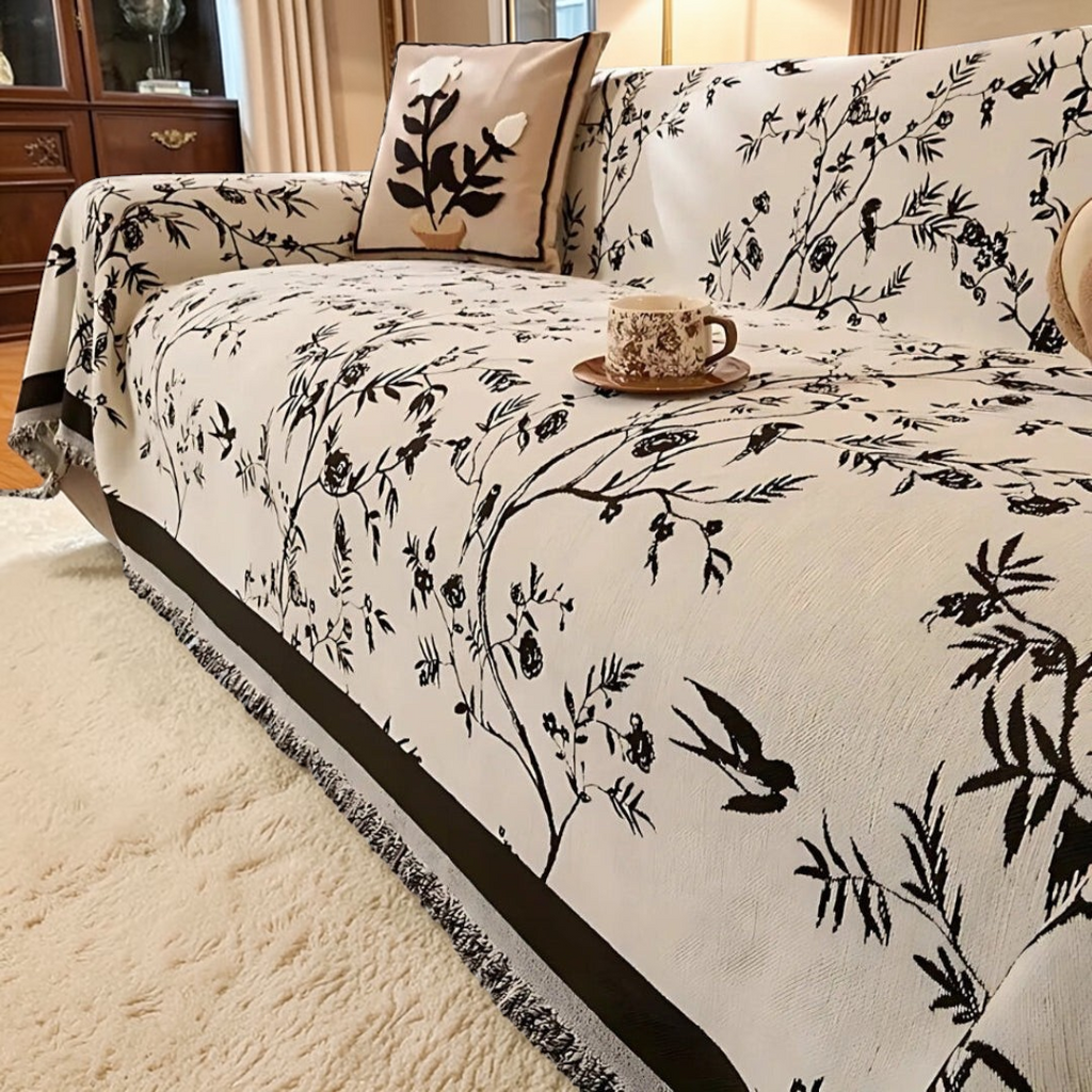 Chenille Sofa Cover — view 6