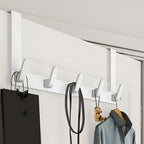 Quick Hang 5-Hook Door Rack — alternate angle view