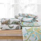 Reverie Floral Tassel Cotton Blanket — additional view