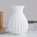Ripple Form Decorative Vase — alternate angle view