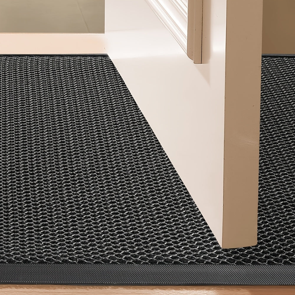 Rynel Semi Circle Doormat | Non-Slip Entrance Mat — size and scale reference