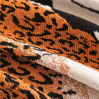 Savara Leopard Sofa Throw Blanket — product detail view