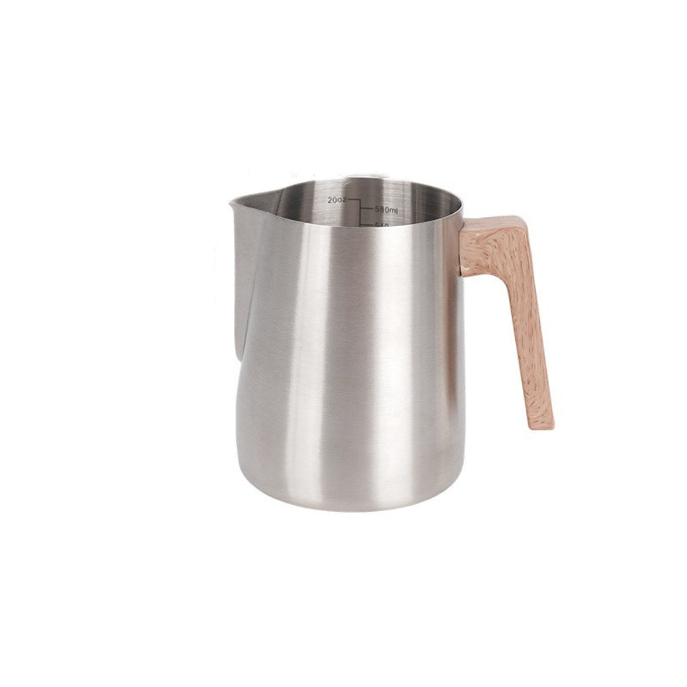 Wood Handle Milk Pitcher — additional view