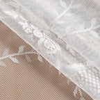 Sheer Lace Round Floral Tablecloth — size and scale reference