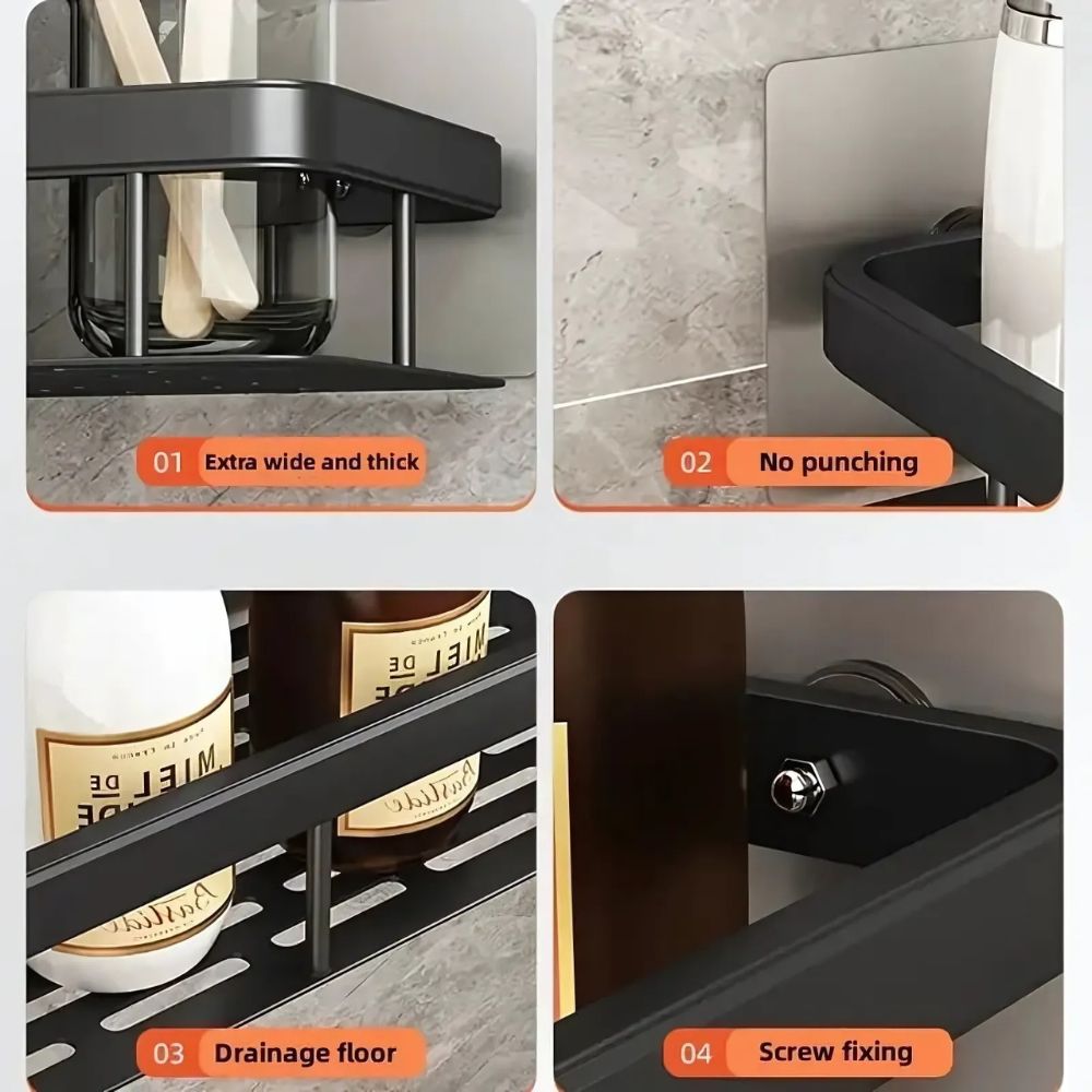 Shower Shelf Caddy Organiser — lifestyle shot