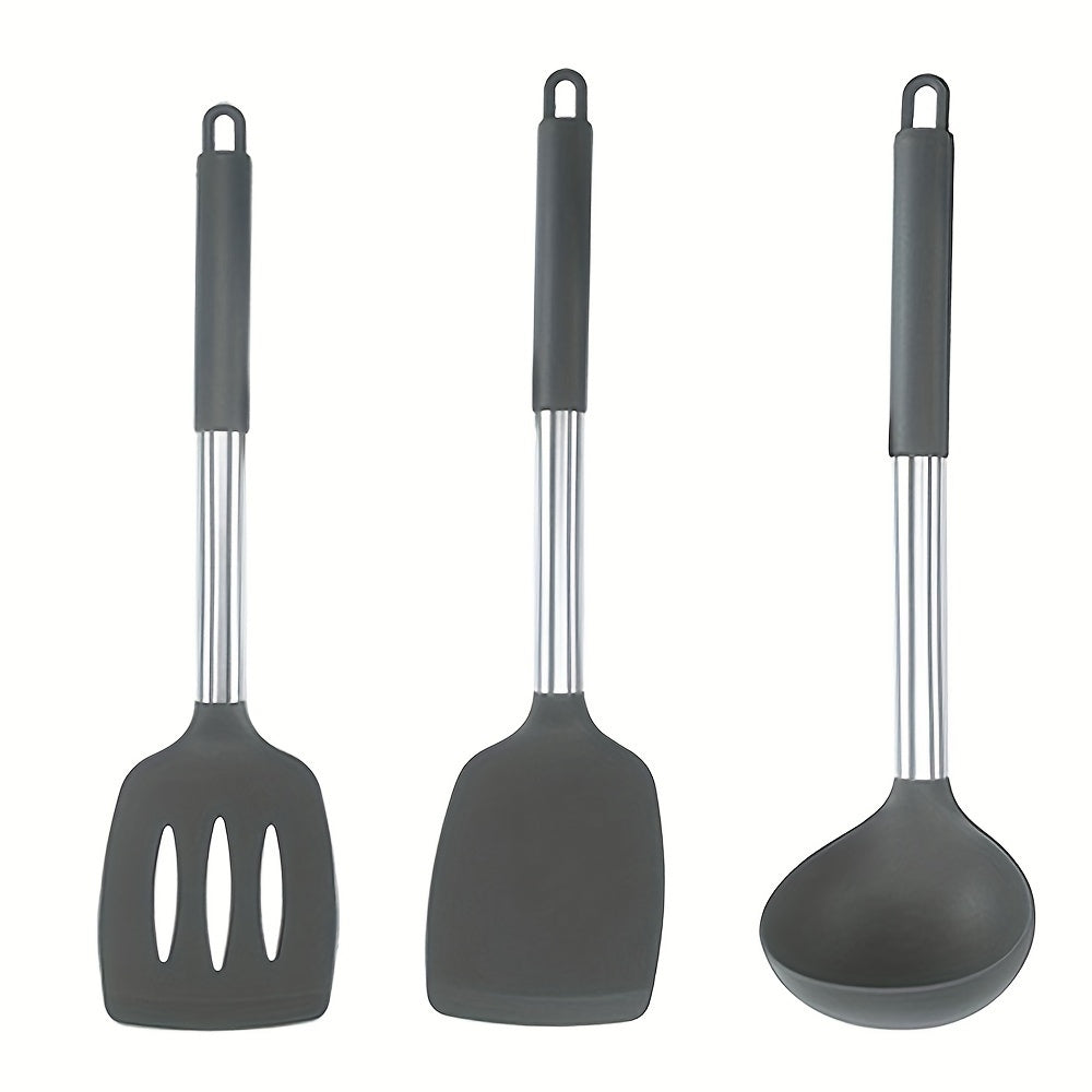 FlexiChef Silicone Kitchen Utensil Set — alternate angle view