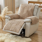 Silven Plush Thickened Anti-Slip Recliner Sofa Cover — main product photo