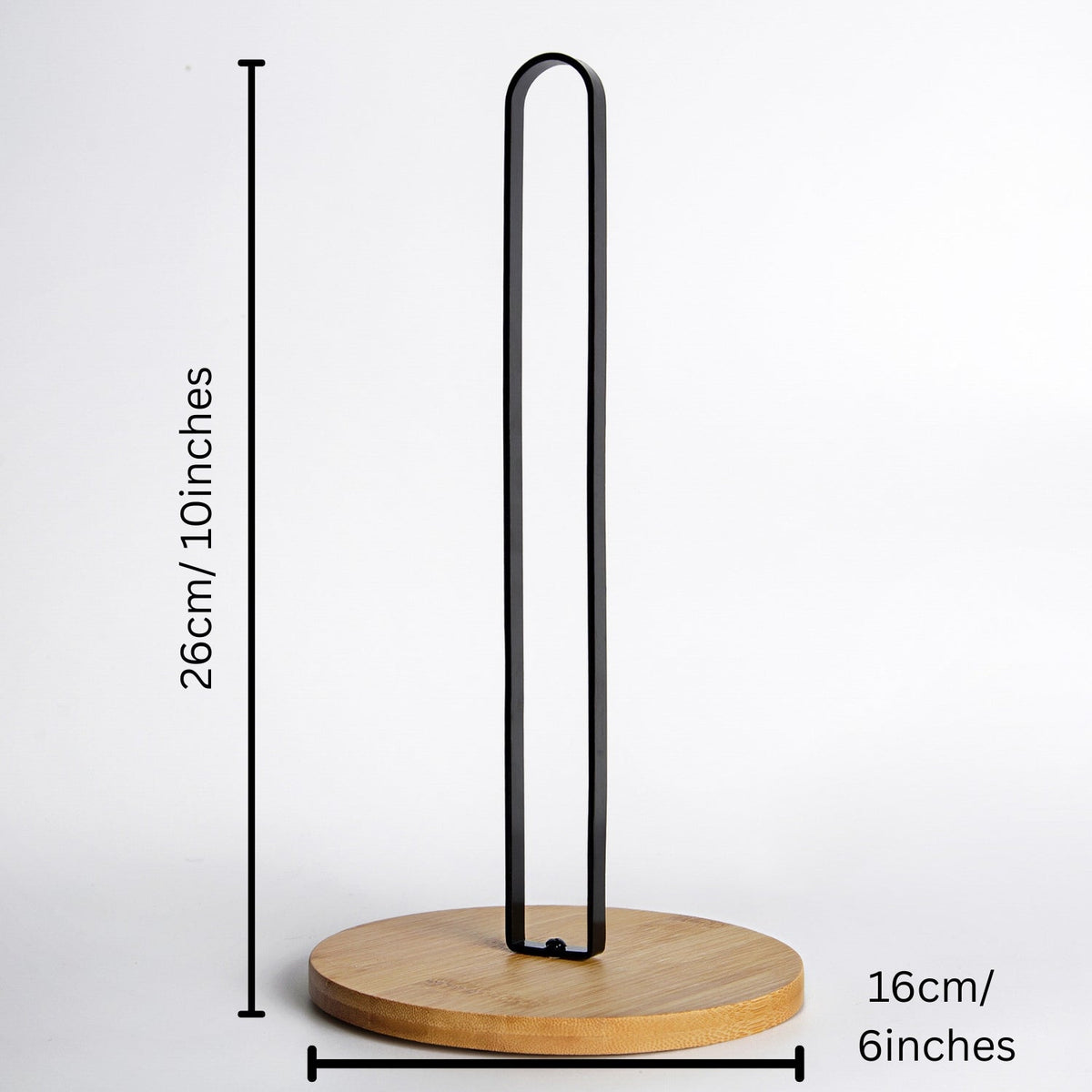 Simple Nordic-Style Kitchen Paper Towel Holder — product in use
