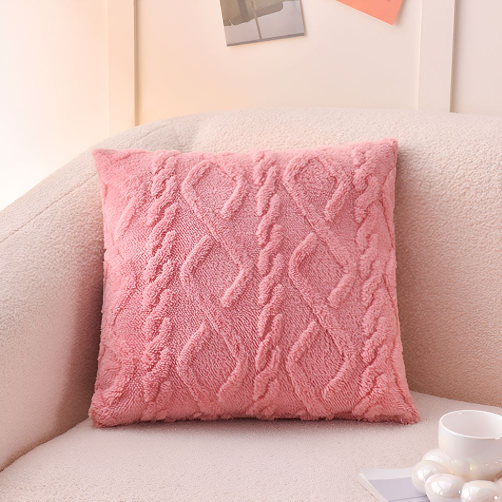 Snuggle Sherpa Cushion Cover — lifestyle shot