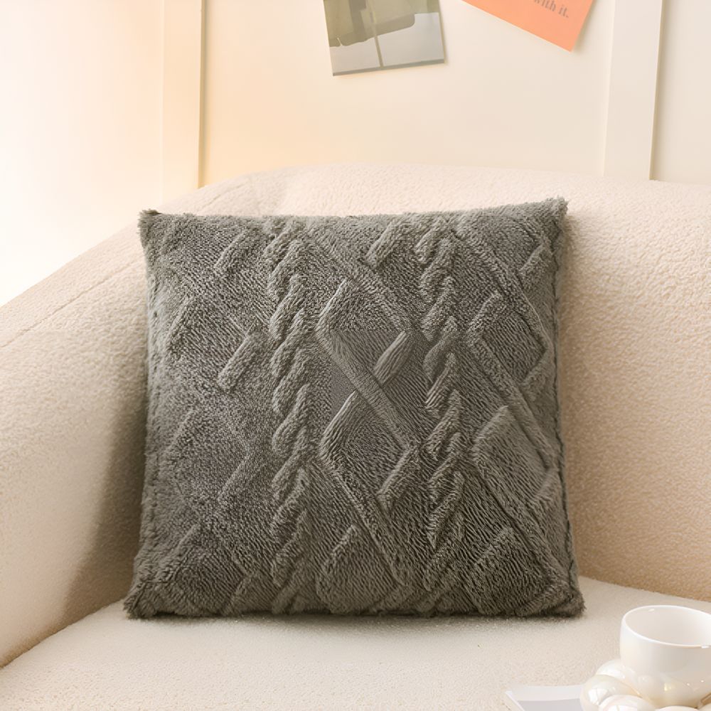 Snuggle Sherpa Cushion Cover — material texture close-up