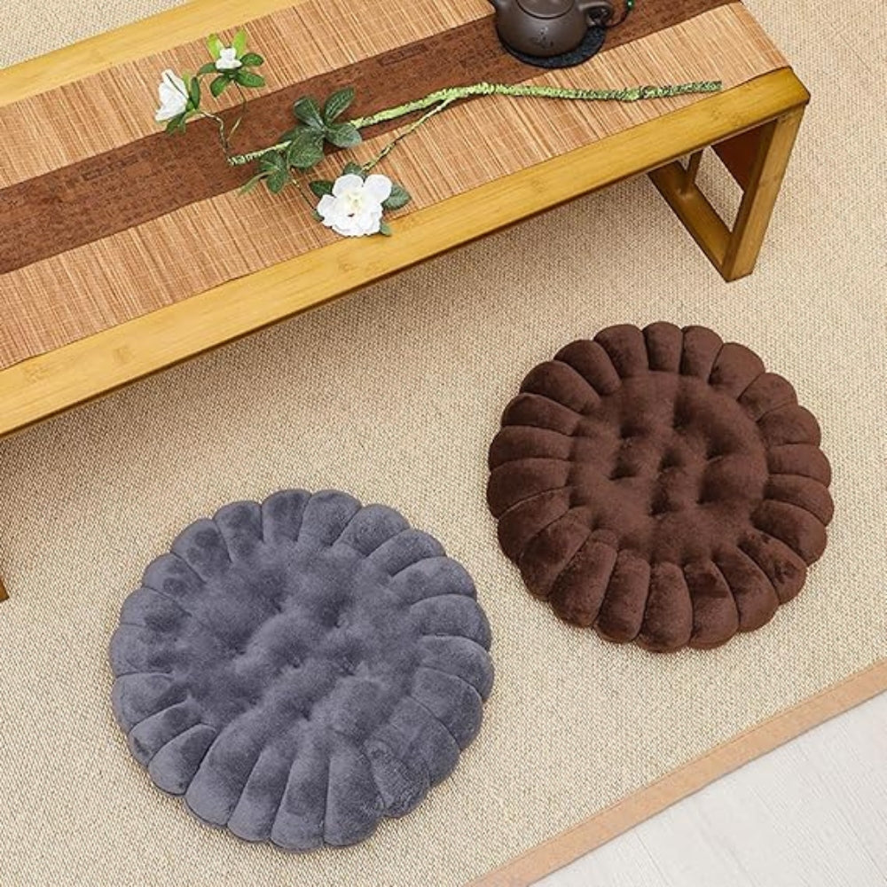 Biscuit Puff Comfort Cushion — product detail view