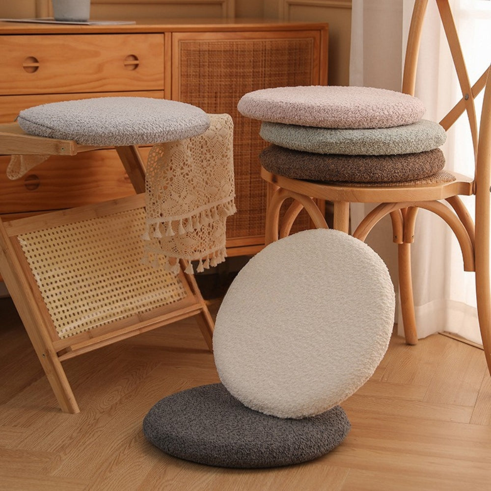 Soft Velvet Rabbit Chair Cushion — product detail view
