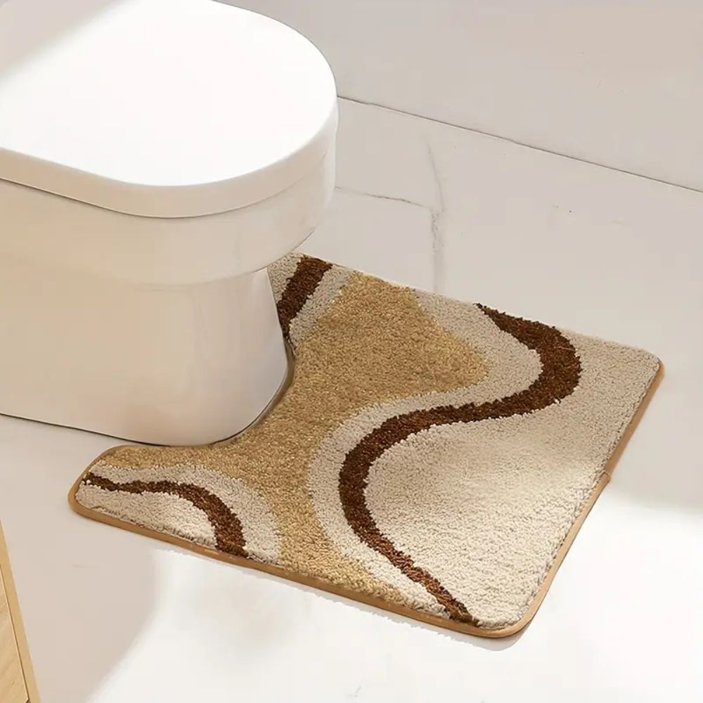 Soft Water Ripple Bath Mat — product detail view