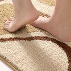 Soft Water Ripple Bath Mat — product in use