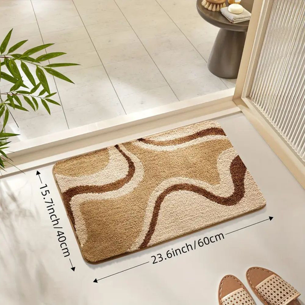Soft Water Ripple Bath Mat — additional view